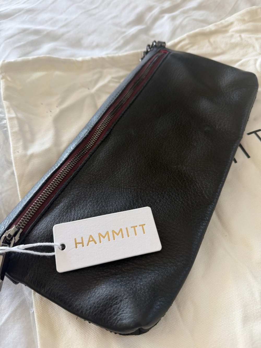Hammitt Black Leather
Invitation Clutch- - Picture 3 of 4